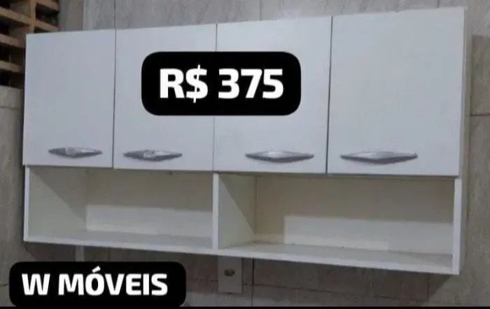Armário Suspenso em MDF (Novos de Fábrica)