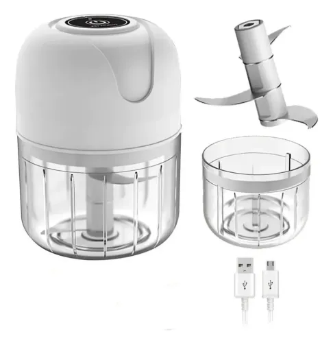 Mini Processador de Alimentos Elétrico - Praticidade na Cozinha!