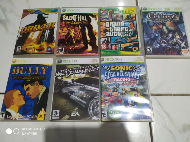 Lote de 25 jogos Xbox 360 - Desbloqueados