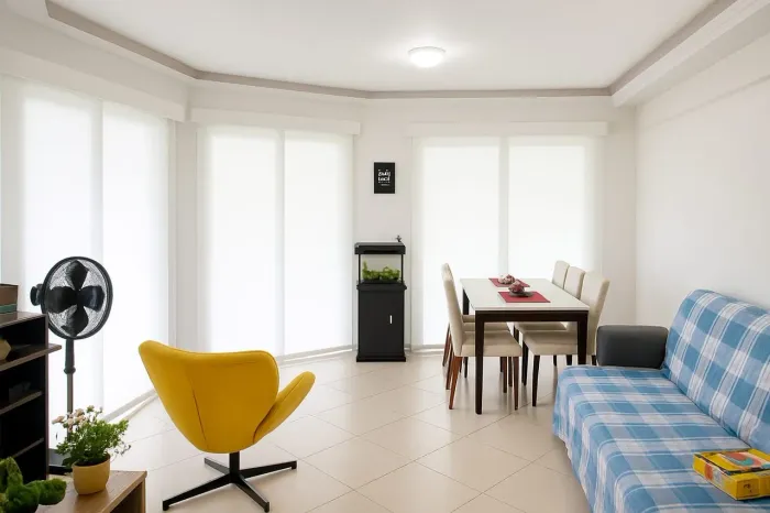 Cortinas e Persianas - Decoração Clean e Moderna