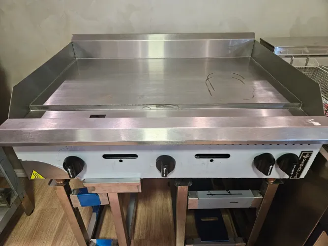 chapa para lanches prime 90cm 19mm - a pronta entrega