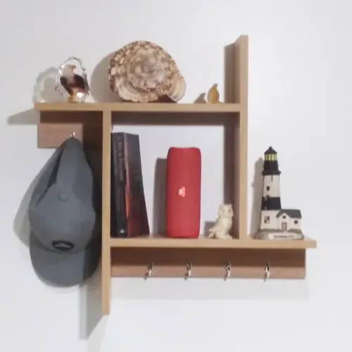 Nicho Cabideiro Em Mdf , Com Suporte Invisível.