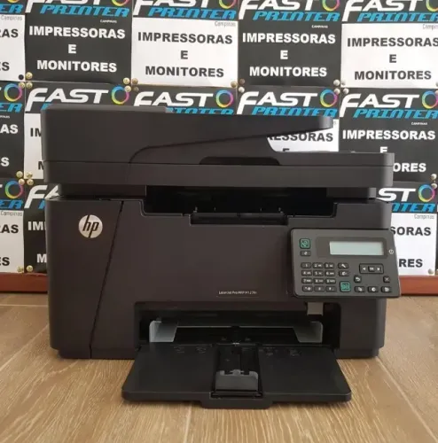 Impressora Multifuncional Laser HP LaserJet M127FN Ethernet econômica  