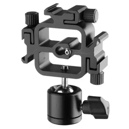 Suporte Para Três Flash Spedlight Greika Ya426