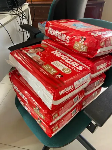 Fraldas Huggies - Supreme Care (Tamanho M)