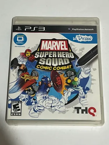 Udraw: Marvel Super Hero Squad Comic Combat - Ps3 - Raro