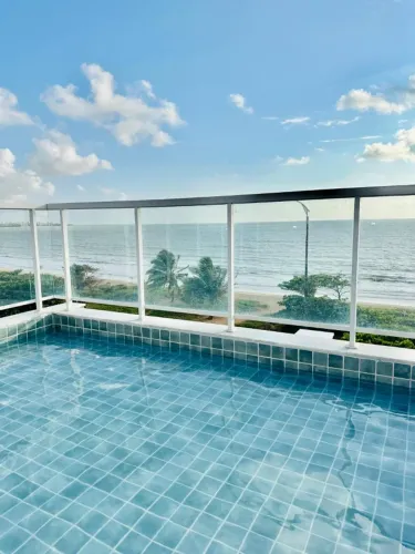 Flat no Caribessa (15 m² - mobiliado - beira mar - Paradise Beach Flat) (Com proprietário)
