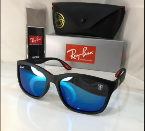 Óculos de sol Ray-Ban Ferrari Blue ( PAGUE NA ENTREGA )