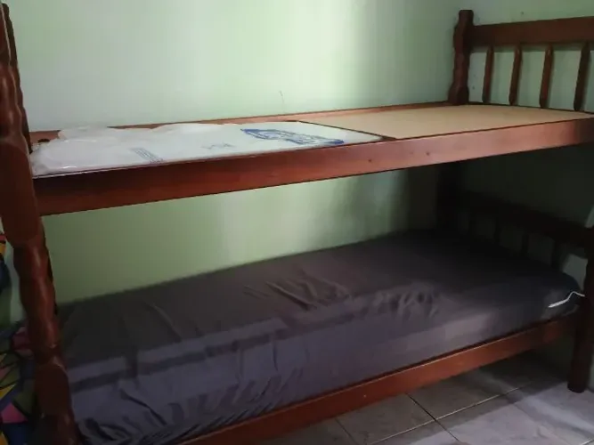 Cama Beliche em Madeira