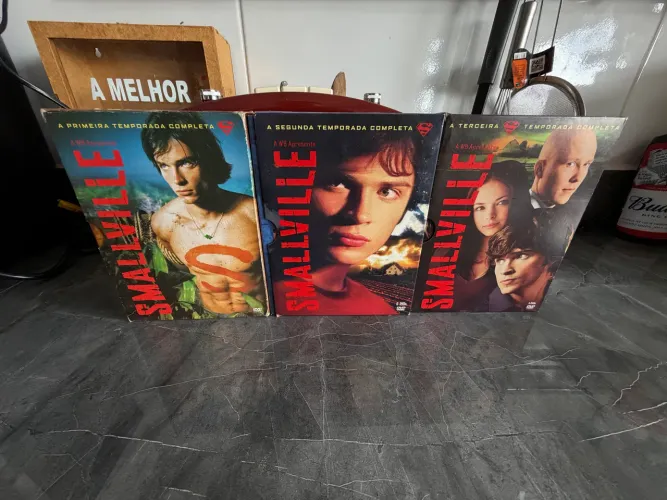 Box smalvile 3 temporadas