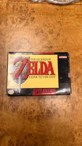 The Legend of Zelda: A Link to the past - SNES - CIB para colecionador.