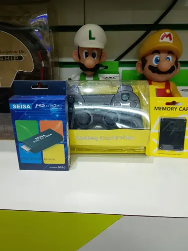 Conversor PS2 para HDMI e Memory Card 16MB