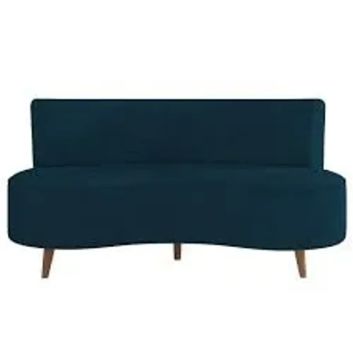 Sofá chaise longue branco, design moderno e confortável. Perfeito para relaxar e decorar s