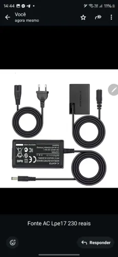 Fonte AC para Câmera  Lpe8