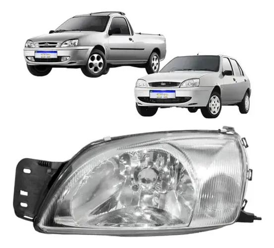 Farol Fiesta Courier 2000 2001 2002 2003 2004 2005 A 13 L.e