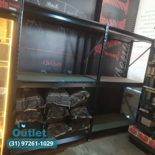 Prateleira para Açougue e Adega - mini porta pallet