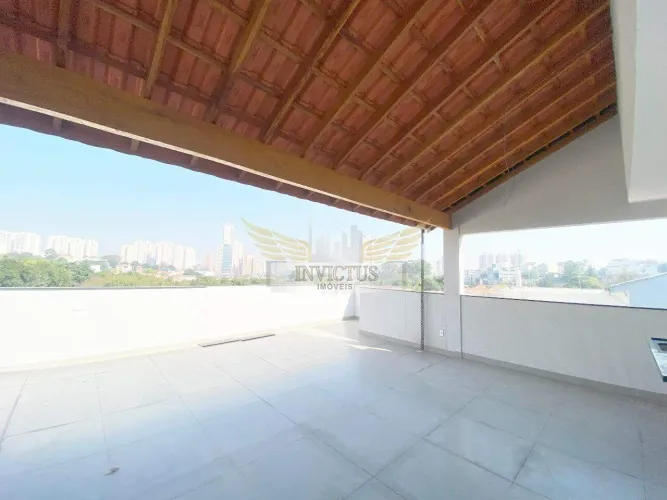 Cobertura sem Condomínio Nova com 3 Quartos para Comprar, 125m² - Jardim Pilar, Santo Andr