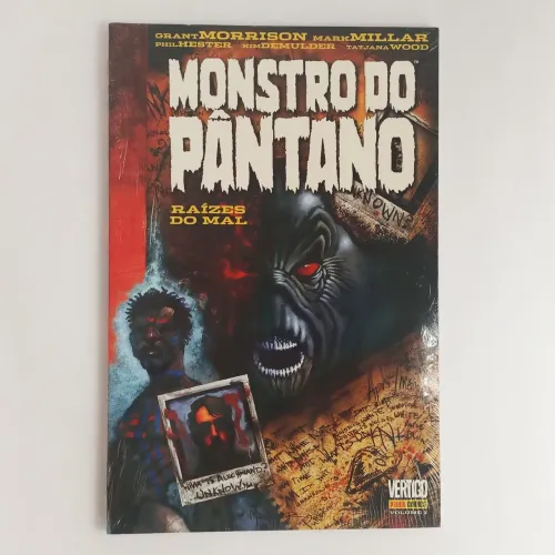 Monstro do Pântano: Raízes do Mal vol. 01 (05/2017) Panini - Capa cartão