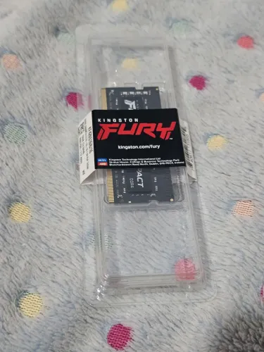 Memória KingstonFurylmpact SODIMM,16GB, 2666MHz, DDR4,CL15,Para Notebook- KF426S15IB1/16