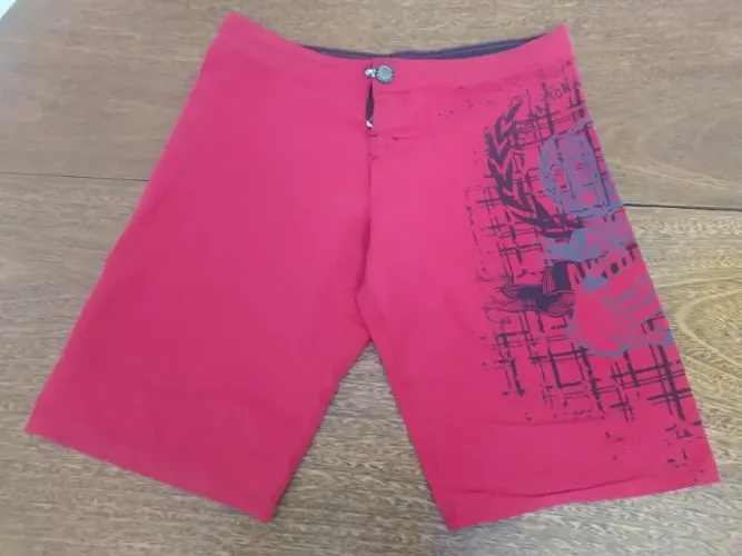 Short Vermelho - Tamanho 12