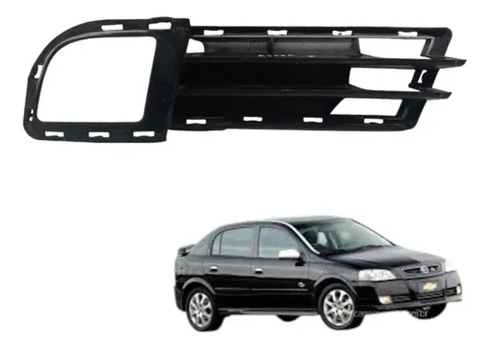 Grade Farol Milha Esquerdo Chevrolet Astra 2006 Detalhe