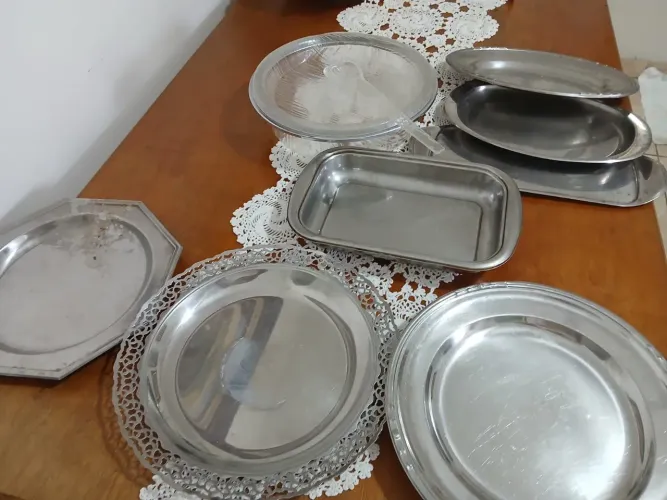 [KIT BANDEJA INOX] [7UND] [RESTAURANTE]