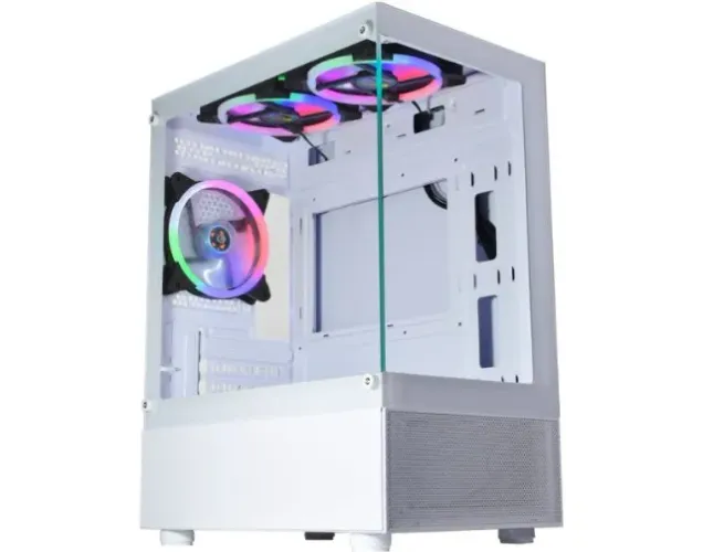 Gabinete Gamer MEDUSA WHITE - CG-W1TW- ENTREGA GRATIS E GARANTIA DE 1 ANO EM ATÉ 12x