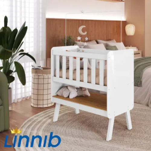 MINI BERÇO RETRÔ 100%MDF PAGAMENTO SOMENTE NO ATO DA ENTREGA VENHA PARA @LINNIBMÓVEIS