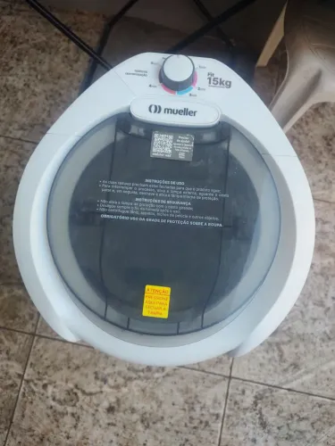 Centrífuga de Roupas Mueller Fit Timer 15kg - 110V com nota fiscal, pouco usada