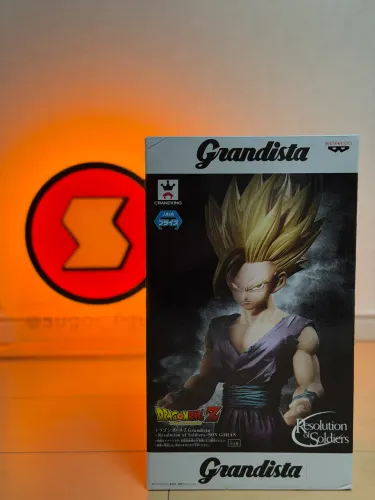 Action figure Son Gohan supersayajins Ressolution of soldiers Grandista - Dragonball Z