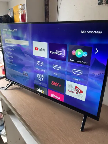 TV SEMP TCL ROKU TV 32 SMART 8 MESES DE USO