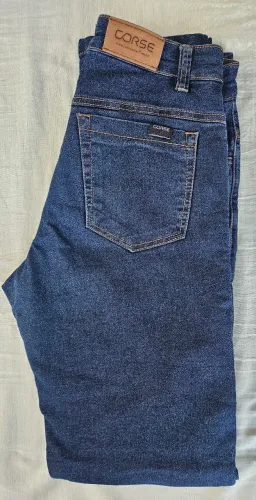 Calça jeans Corse com kevlar<br>