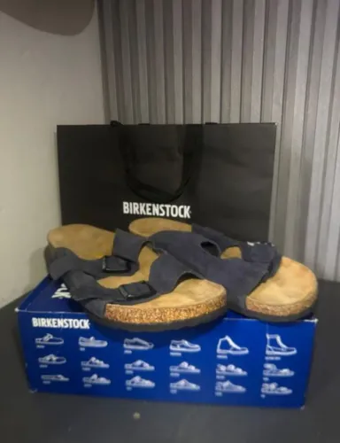 Birkenstock Arizona de camurça (modelo antigo, raridade) 43BR