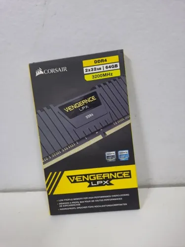 Kit de memória Corsair Vengeance LPX 64GB (2x32GB) DDR4 DRAM 3200MHz