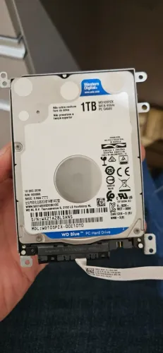 Disco Rígido (HD) 2,5 Western Digital 1TB Sata 6Gb/s