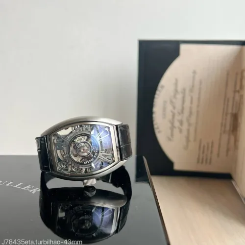 Relógio Estilo Franck Muller Curvex CX Grand Central Tourbillon Skeleton