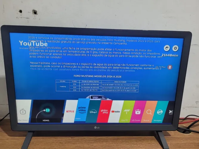 TV LG 24 POLEGADAS 4K SMART