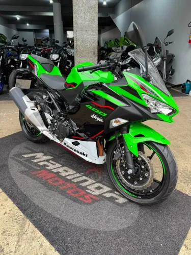 KAWASAKI NINJA 400 2022 IMPECÁVEL - NA MARINGÁ MOTOS