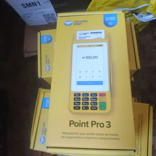Máquina com tela touch- Point Pro 3