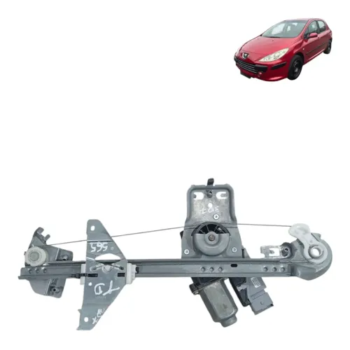 Maquina Vidro Eletrica Traseira Lado Direito Peugeot 307