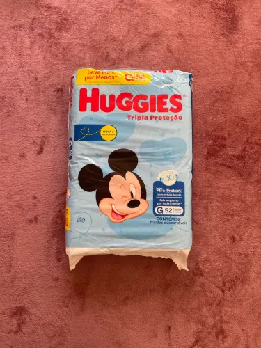 Fralda Huggies Tripla Proteção G