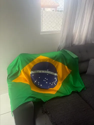 Bandeira em tecido 1m x 1,5 m