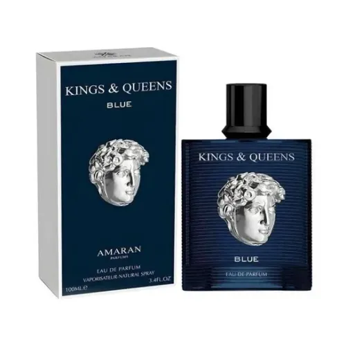 Amaran Kings & Quenns Blue Eau de Parfum Perfume Masculino 100ml - Incolor