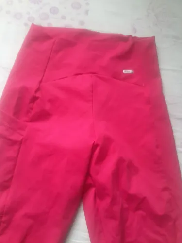LEGGING FITNESS COM BOLSO ROSA PINK - P 36