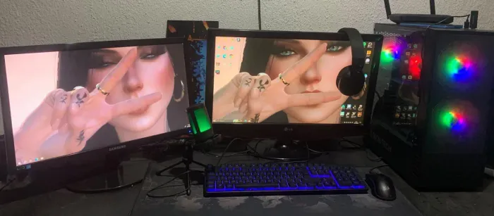 Vendo setup gamer completo