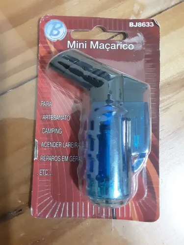 Mini maçarico recarregável