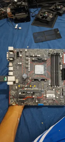 Vendo placa mae com processador incluso barato
