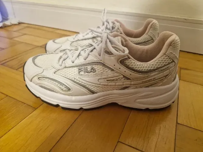 tênis fila runner 2k - branco+cinza