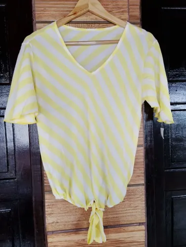Blusa de amarração 