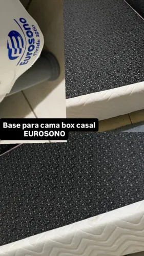 Base para cama box casal